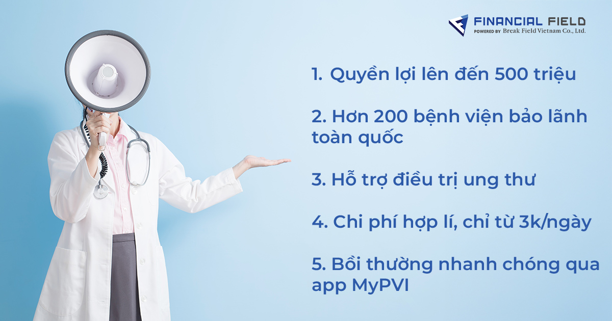 Top 5 Quyền Lợi Nổi Bật Của Gói Bảo Hiểm Sức Khỏe PVI Ngũ Phúc Ưu Việt Bạn Nên Biết Trước Khi Mua